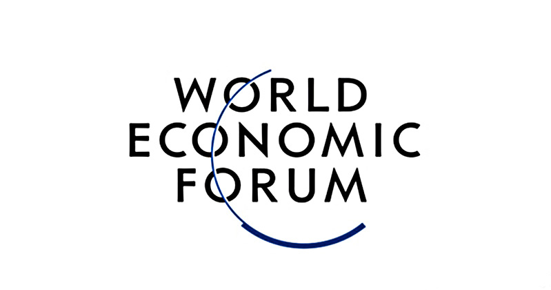 Logo du forum économique international de Davos