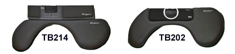 repose-bras pour pointeur central MouseTrapper