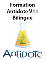 Formation Antidote V11 Bilingue pour dyslexie